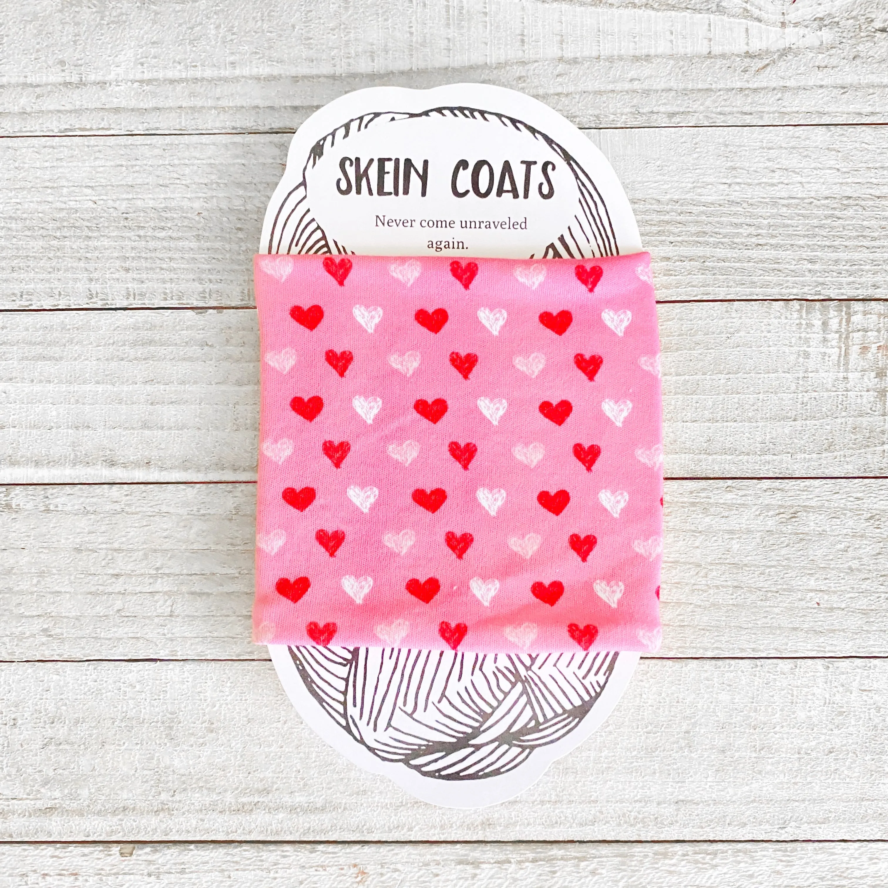Valentine's Day Skein Coat - Love Rules