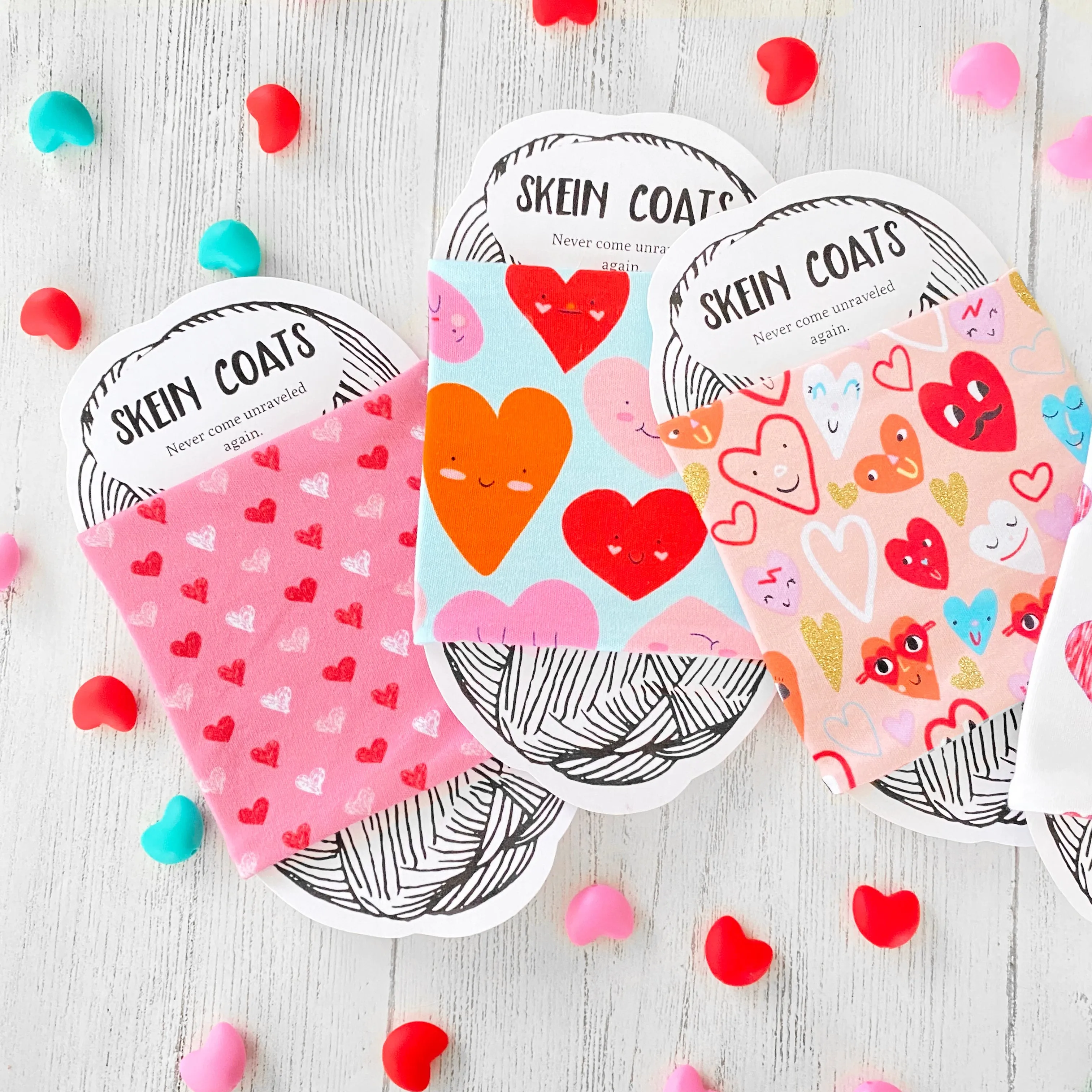 Valentine's Day Skein Coat - Love Rules