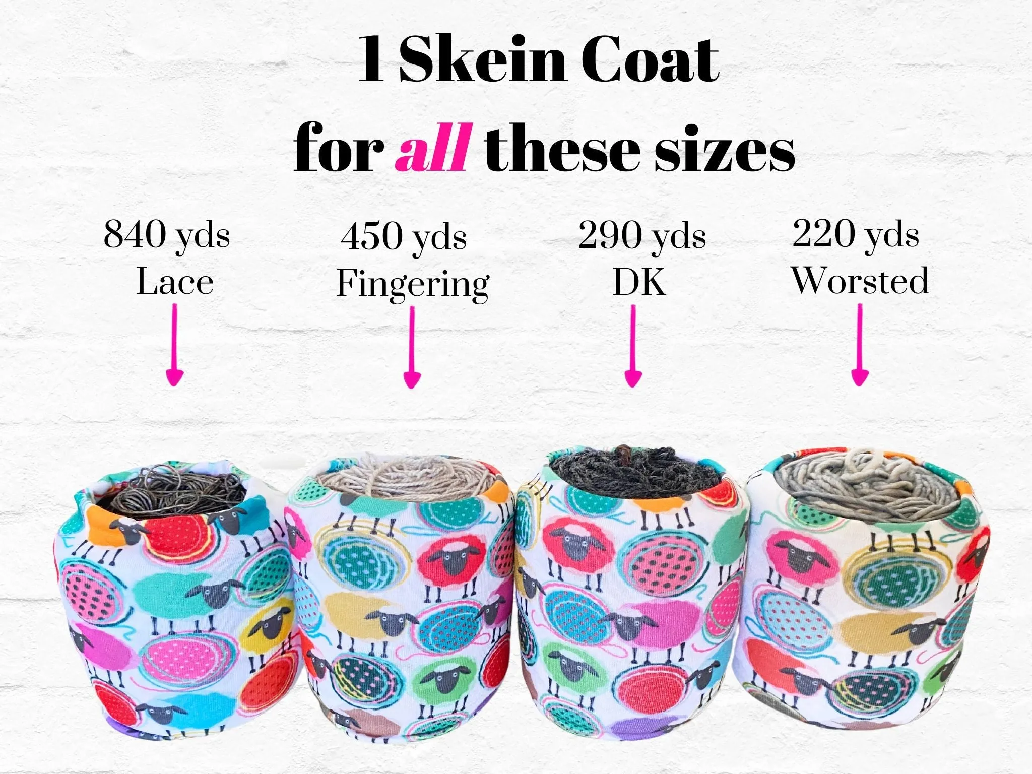 Valentine's Day Skein Coat - Love Rules