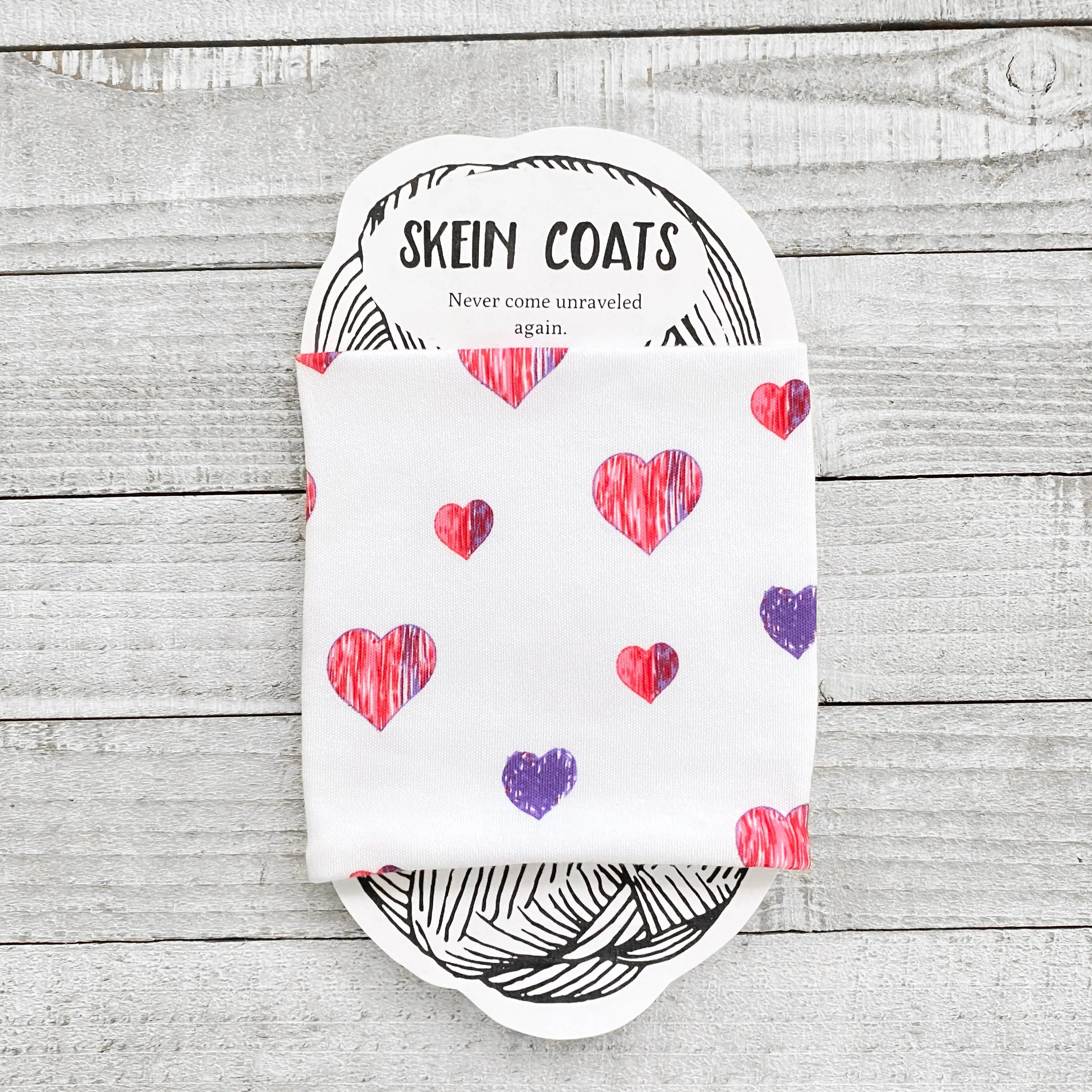 Valentine's Day Skein Coat - Love Rules