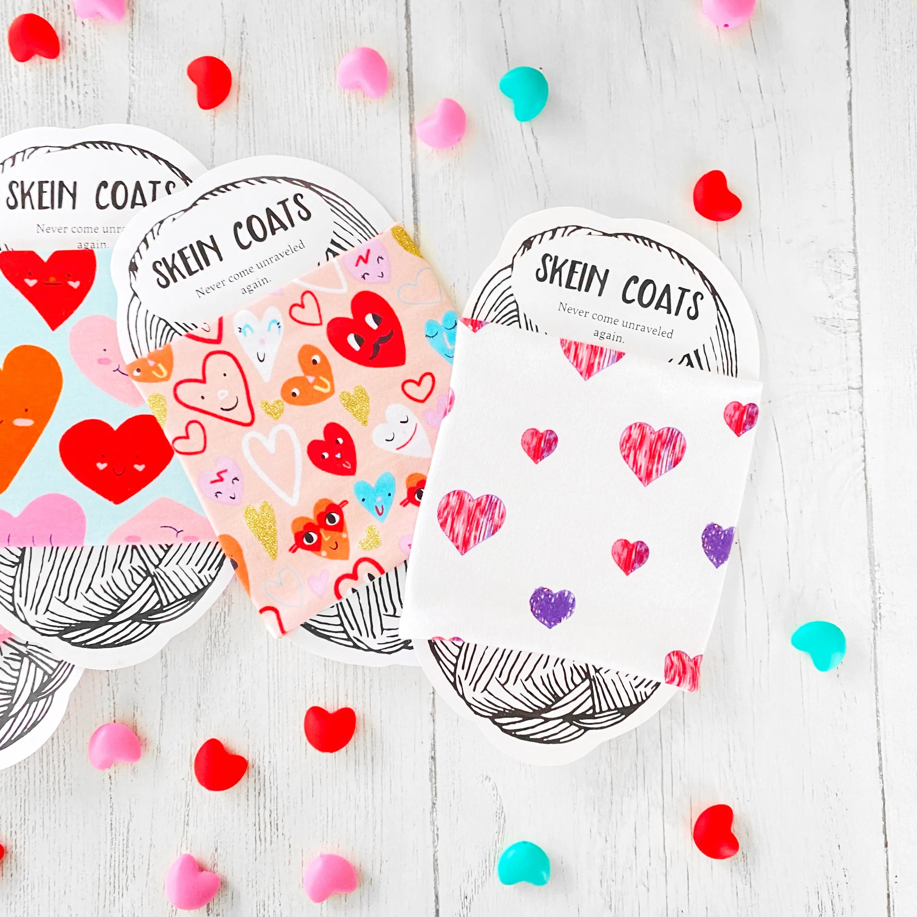 Valentine's Day Skein Coat - Love Rules