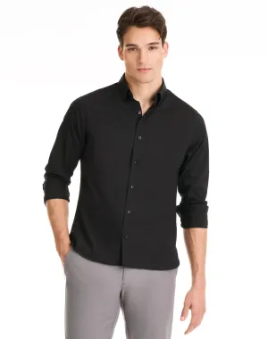 Van Heusen Slim Fit Dress Shirt - Black
