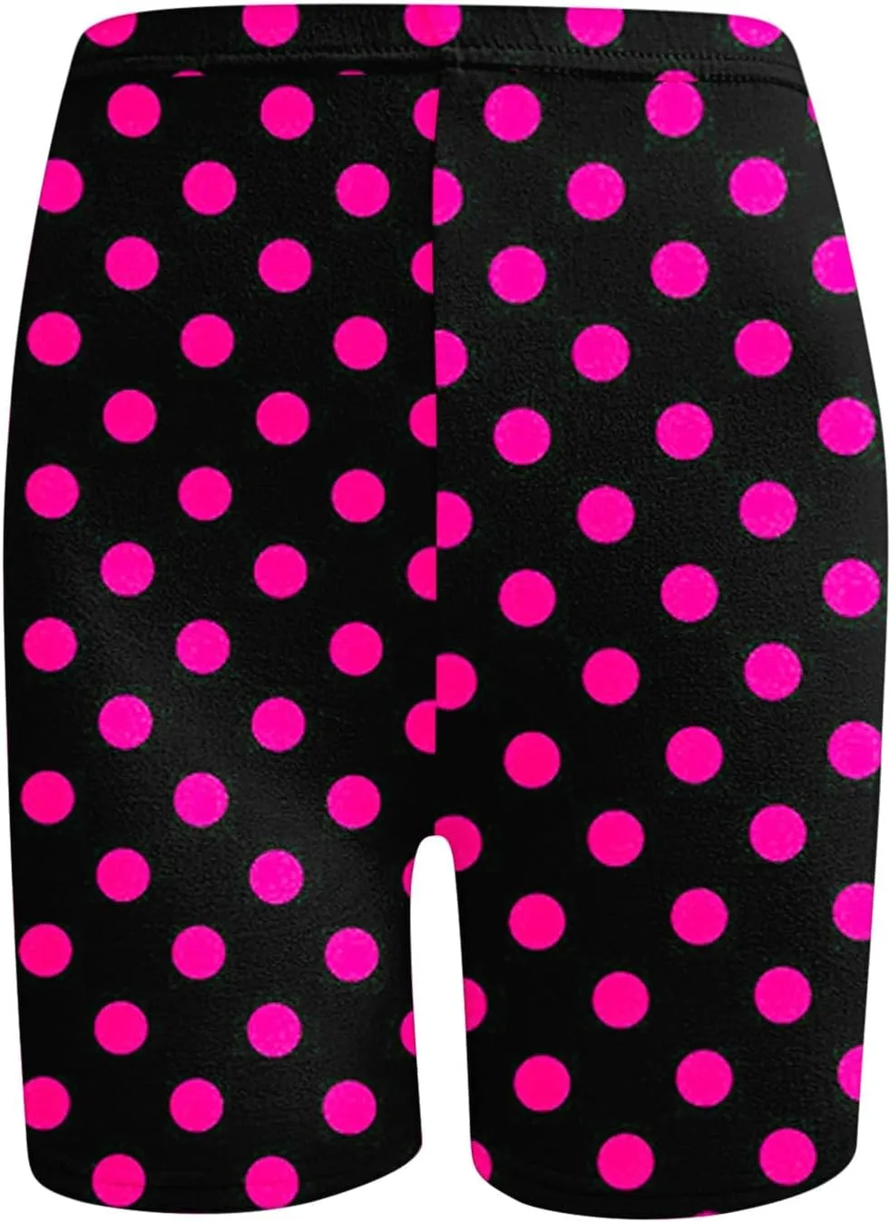 Women's Beach Shorts Casual Summer Polka Dot Print Leggings High Waist Stretchy Everyday Wear Comfortable Pants 2025