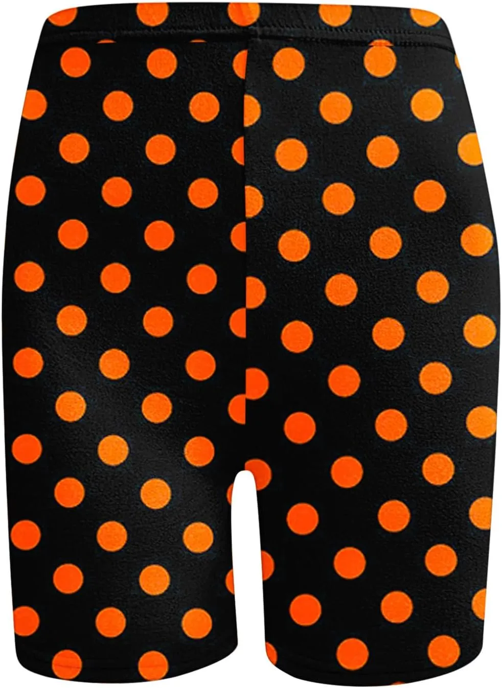 Women's Beach Shorts Casual Summer Polka Dot Print Leggings High Waist Stretchy Everyday Wear Comfortable Pants 2025