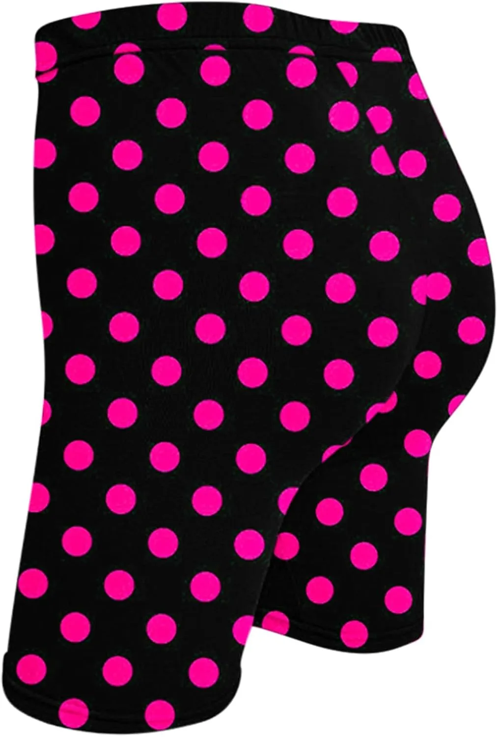 Women's Beach Shorts Casual Summer Polka Dot Print Leggings High Waist Stretchy Everyday Wear Comfortable Pants 2025