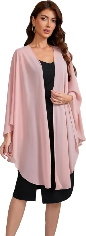 Women's Shawls and Wraps for Evening Dress Chiffon Scarf Soft Elegant Pashmina Wedding Bridal Scarve