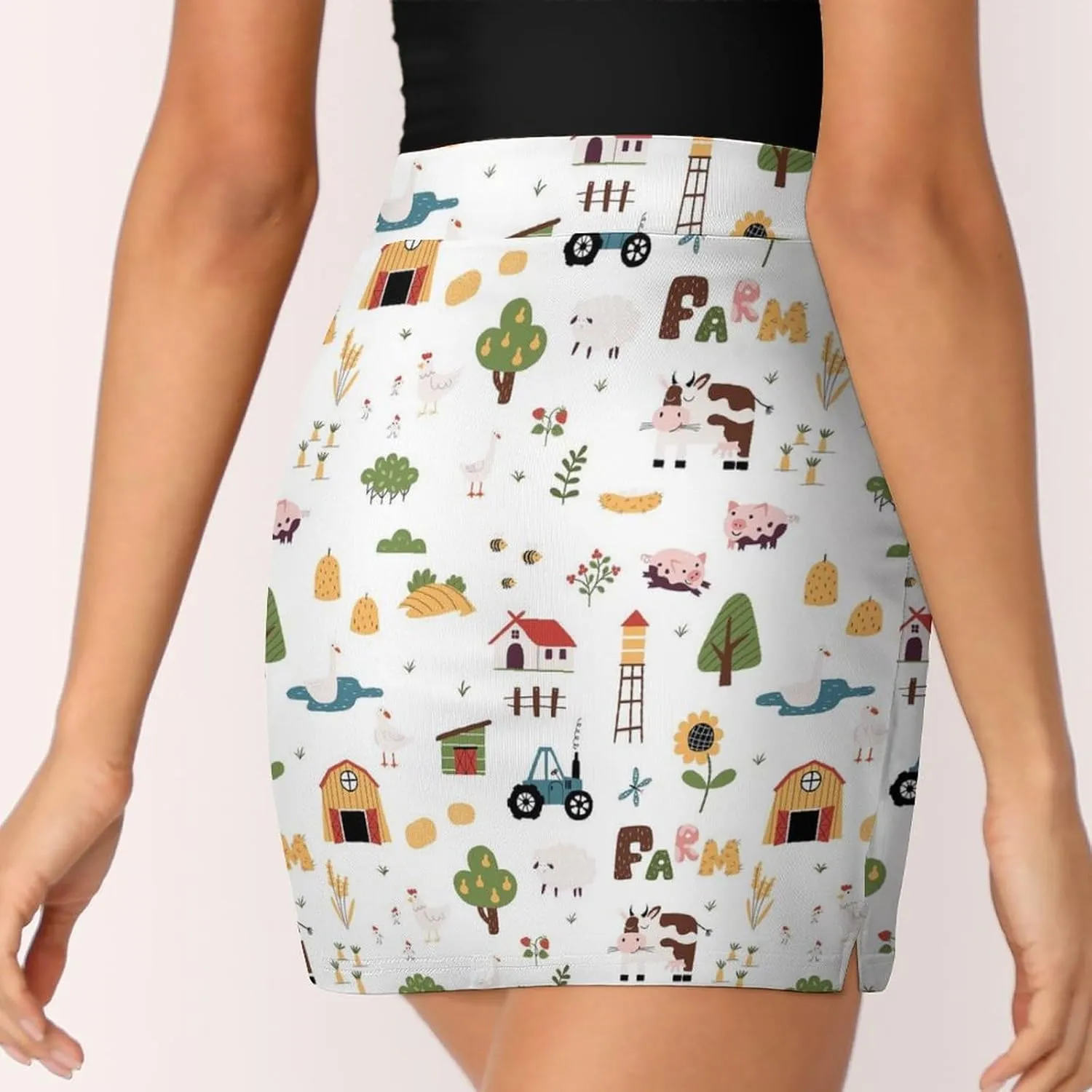 Women's Tennis Skirt Anti-Peek Workout Skorts with Built-in Shorts Pocket for Gym Golf Running