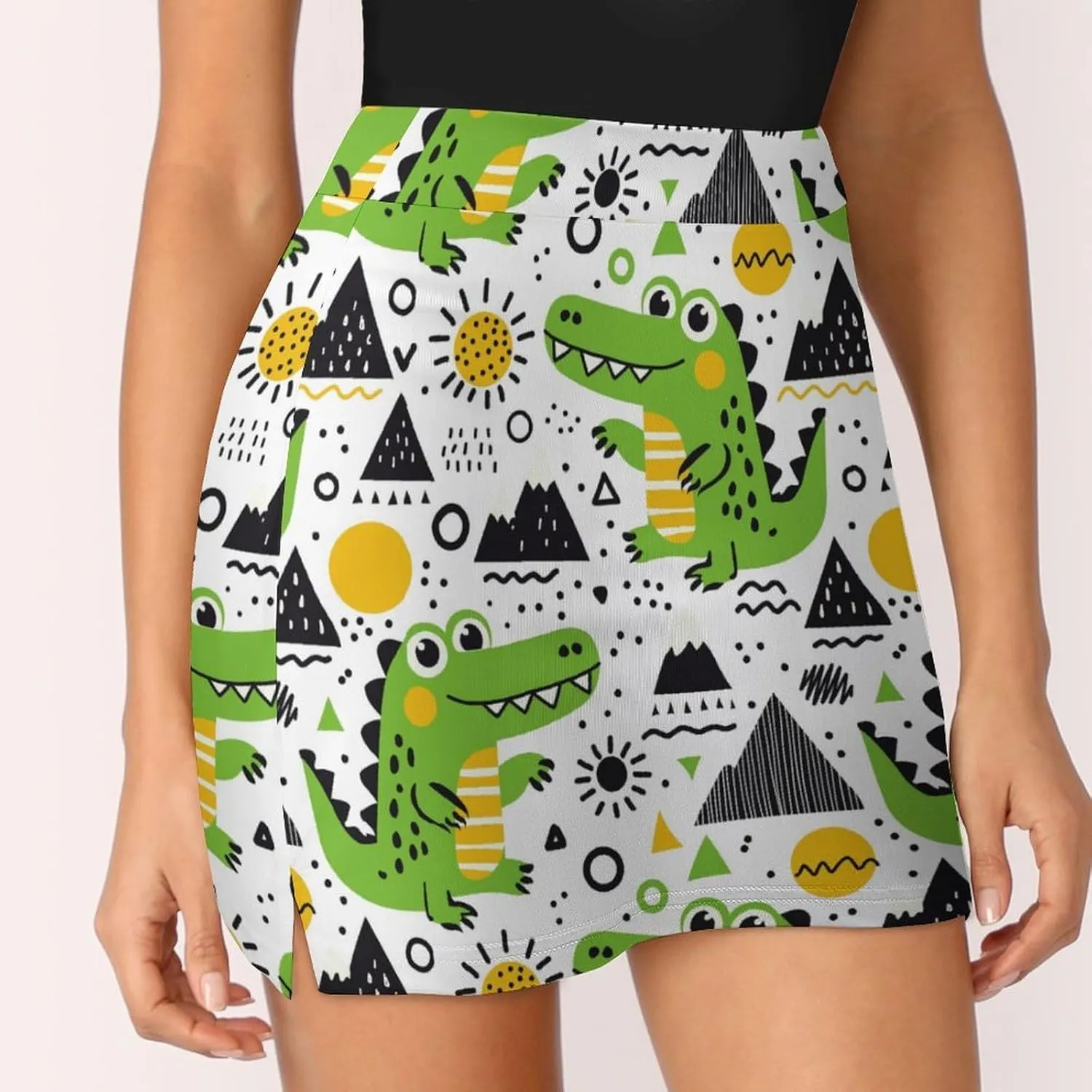 Women's Tennis Skirt Anti-Peek Workout Skorts with Built-in Shorts Pocket for Gym Golf Running