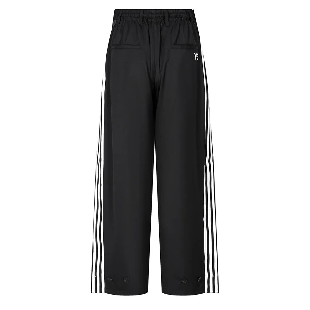 Y-3 REFINED WOOL TRACK PANTS - 3-STRIPES