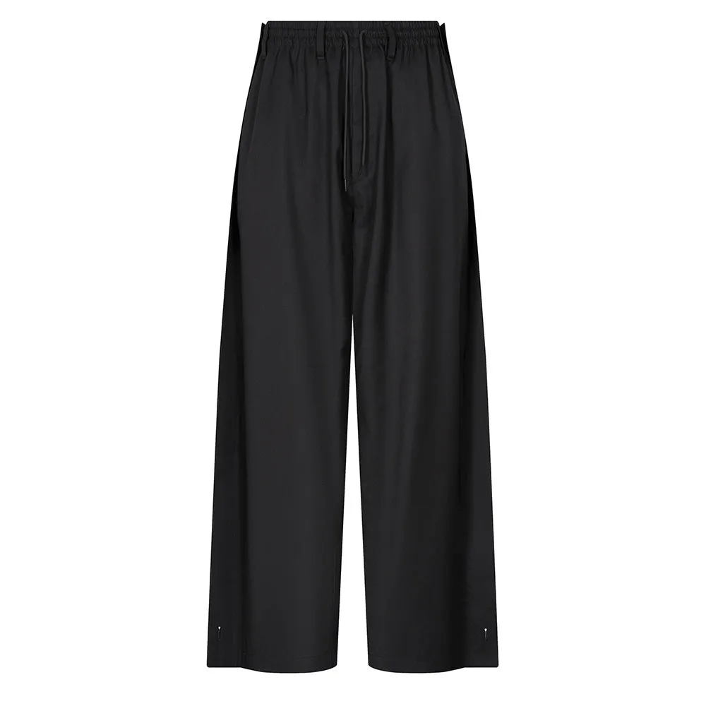 Y-3 REFINED WOOL TRACK PANTS - 3-STRIPES